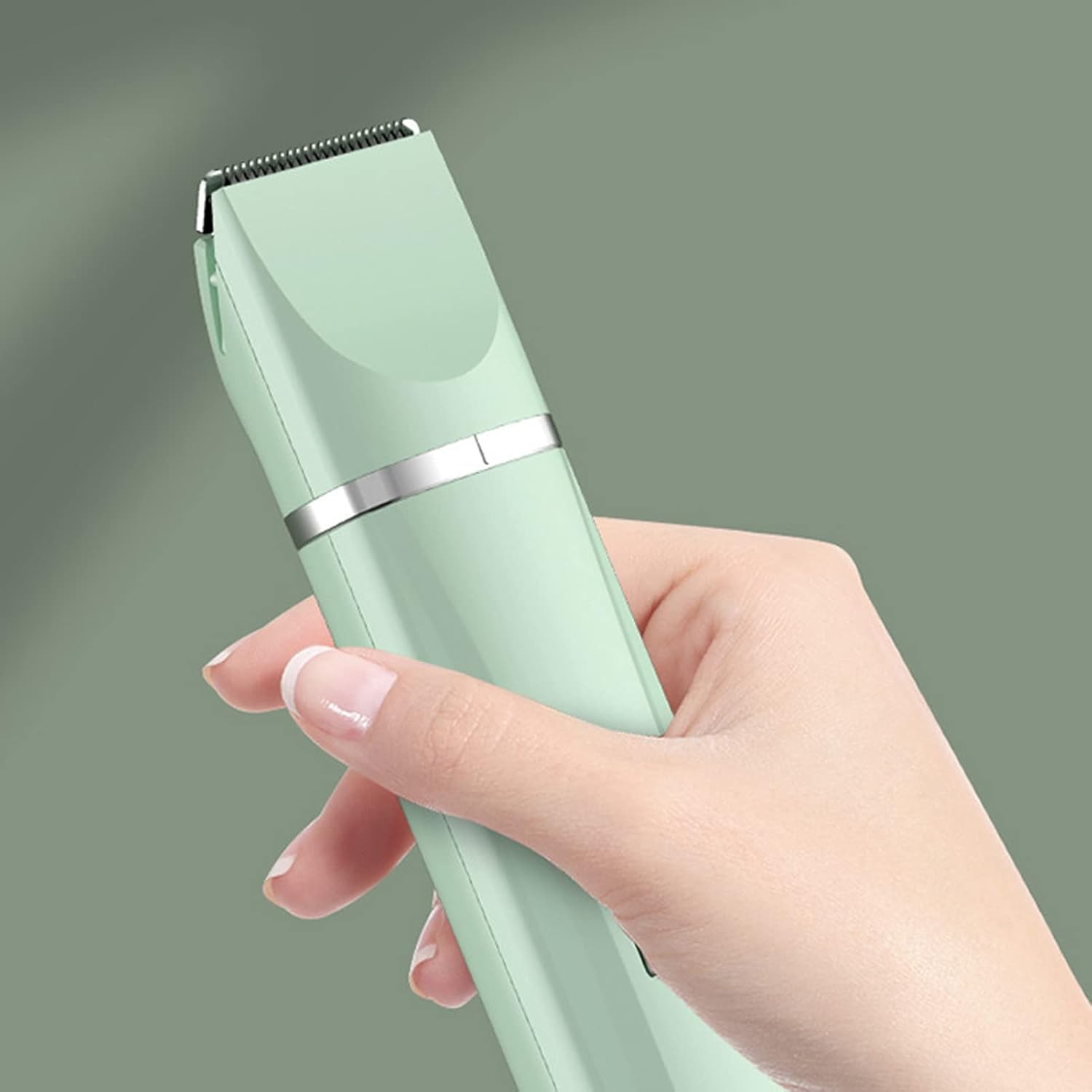 Pet Hair Trimmer, 4 in 1 Rechargeable Low Noise Safe Electric Cat Puppy Hair Clipper, Pet Hair Thick Coats Clippers Trimmers Set Dog Grooming Tool for Dogs, Cats, and Other Pets