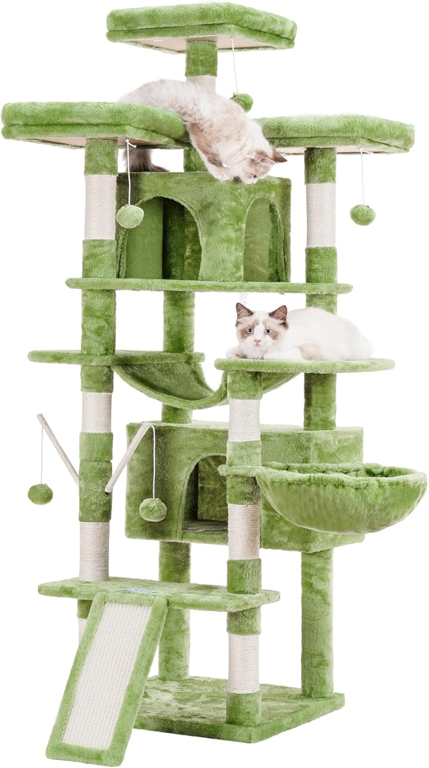 The Purr-fect Jungle Gym: 71 Inches of Cat-tastic Fun with Cozy Napping Nooks and Scratching Shenanigans!