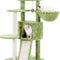 Feline Funhouse: The Ultimate Kitty Climbing Gym with a Comfy Napping Nest and Scratchy Playground – Now with Extra Greenery for Your Cat's Instagram!