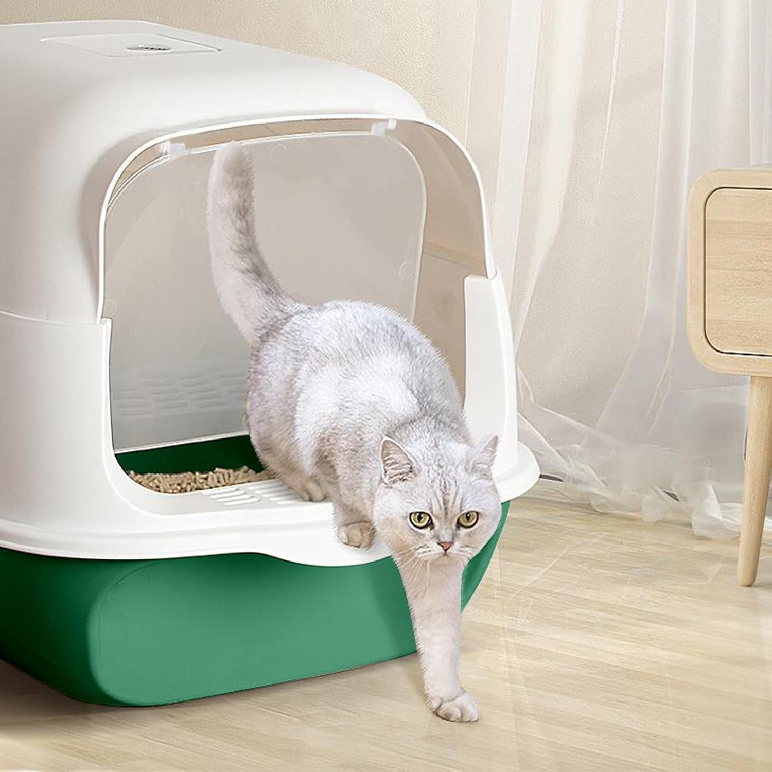 The Purr-fect Palace of Potties: The Cat Castle That Eats Smells, Resists Tsunamis, and Has a Secret Kitty Door for Sneaky Ninja Kittens!